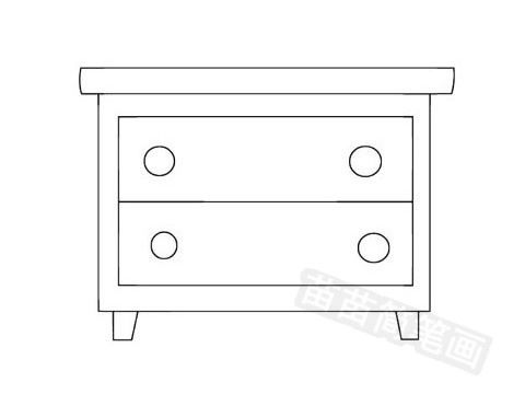 柜子簡(jiǎn)筆畫大全 從廚具到衛(wèi)具的創(chuàng)意繪制教程